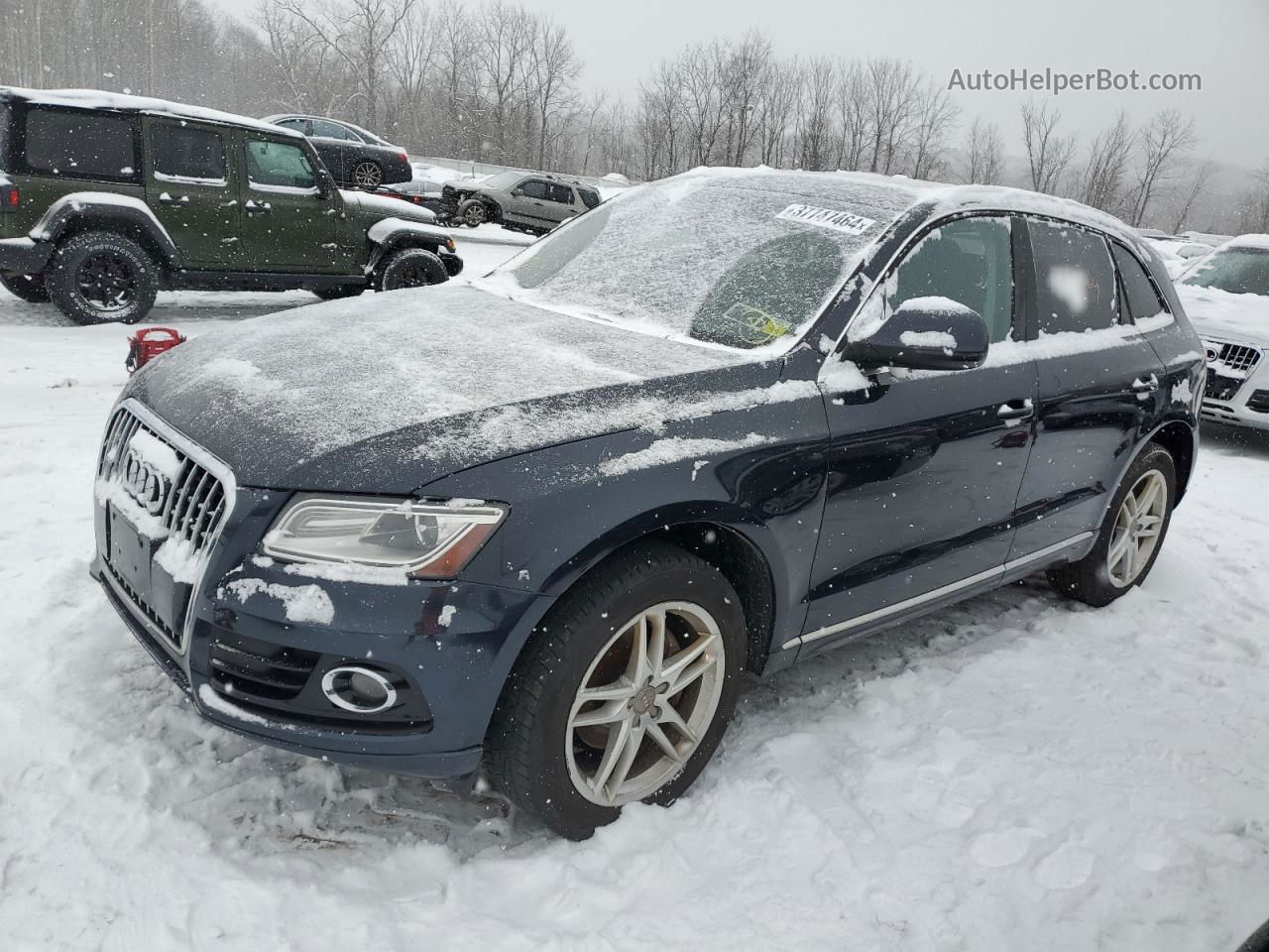 2014 Audi Q5 Premium Plus Black vin: WA1LFAFP5EA075116