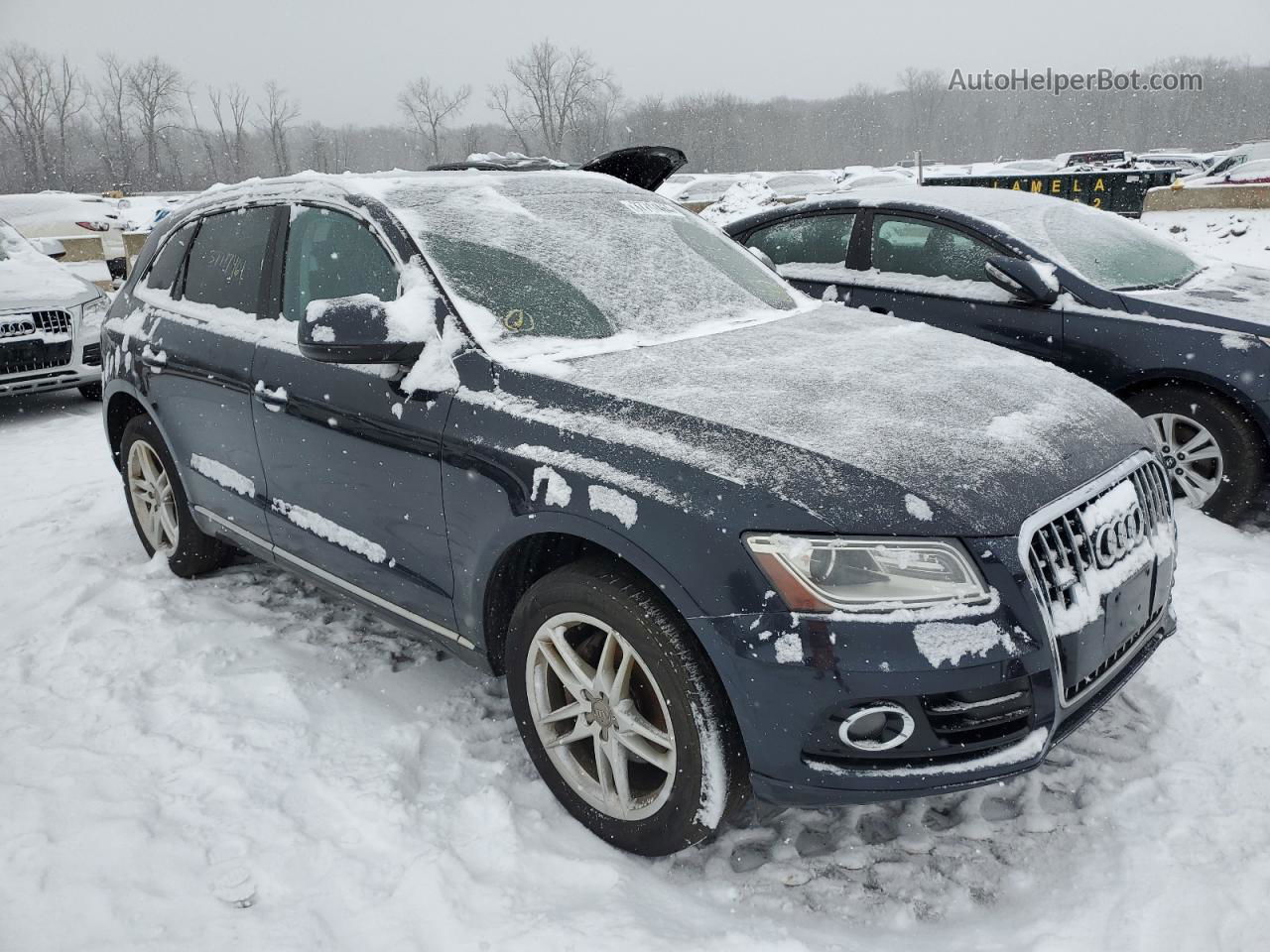 2014 Audi Q5 Premium Plus Black vin: WA1LFAFP5EA075116