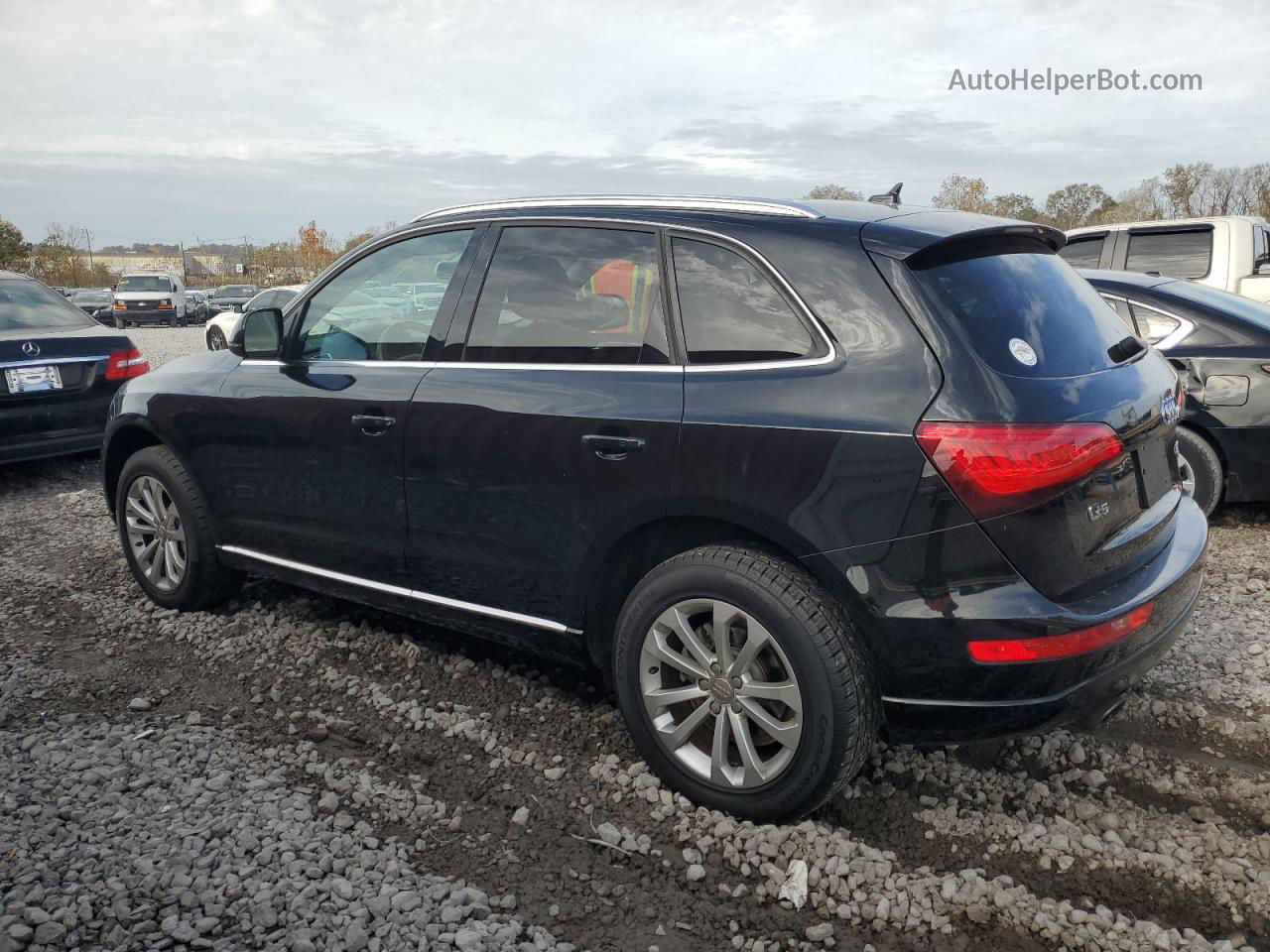 2014 Audi Q5 Premium Plus Black vin: WA1LFAFP5EA080851