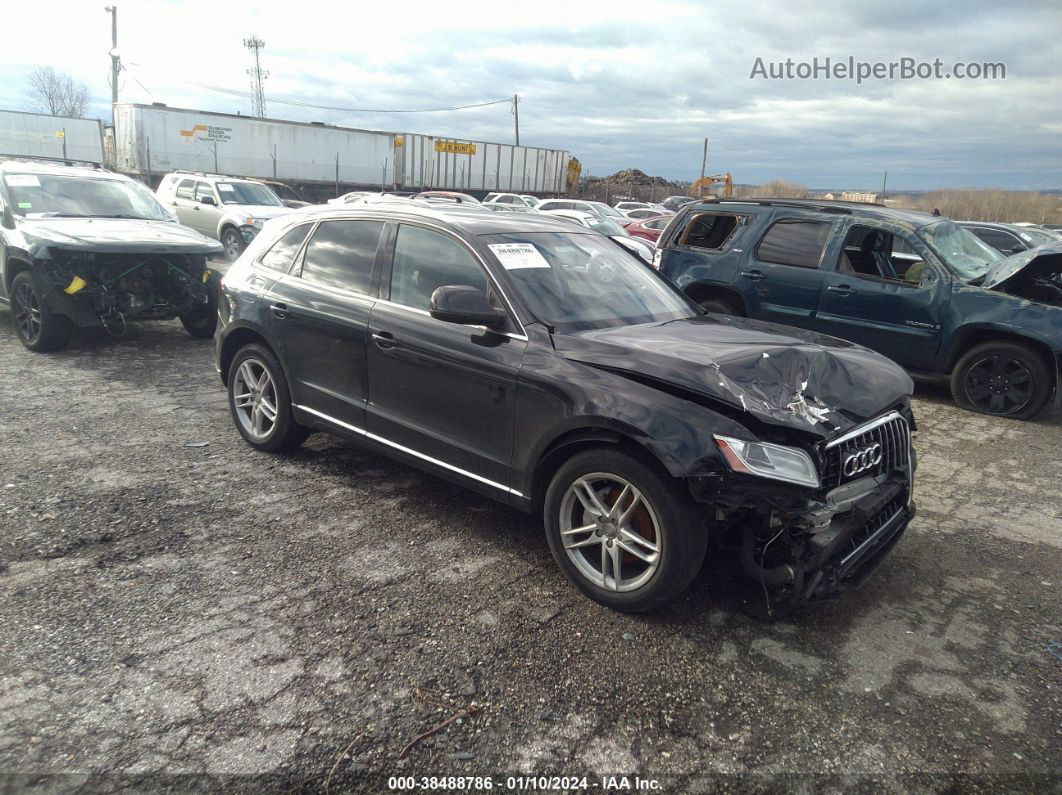 2014 Audi Q5 2.0t Premium Черный vin: WA1LFAFP5EA082034