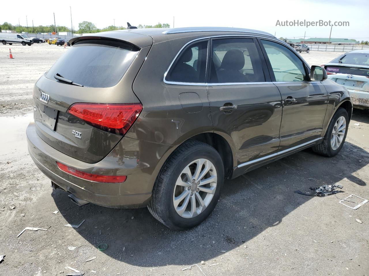 2014 Audi Q5 Premium Plus Tan vin: WA1LFAFP6EA022344