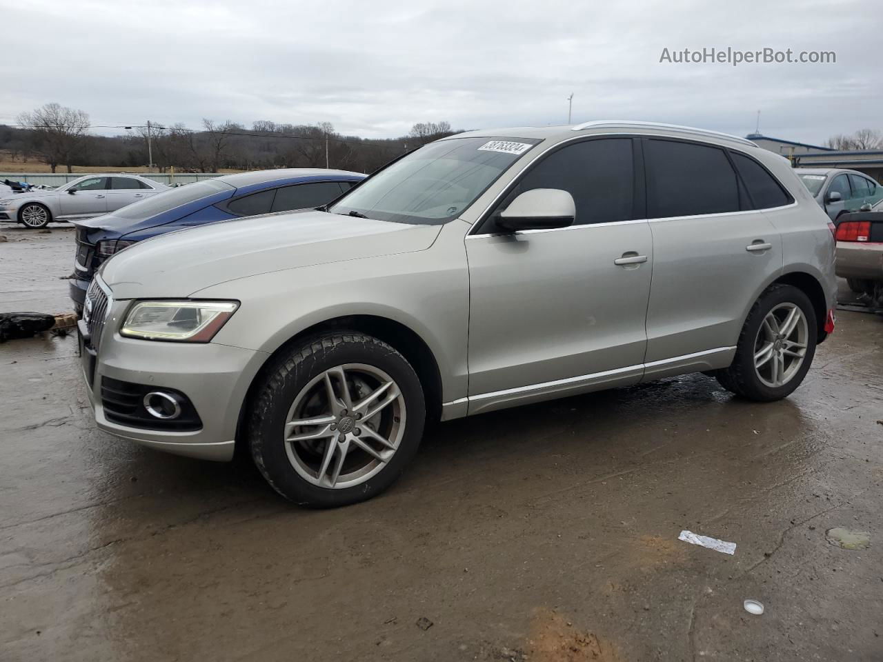 2014 Audi Q5 Premium Plus Gold vin: WA1LFAFP6EA032968