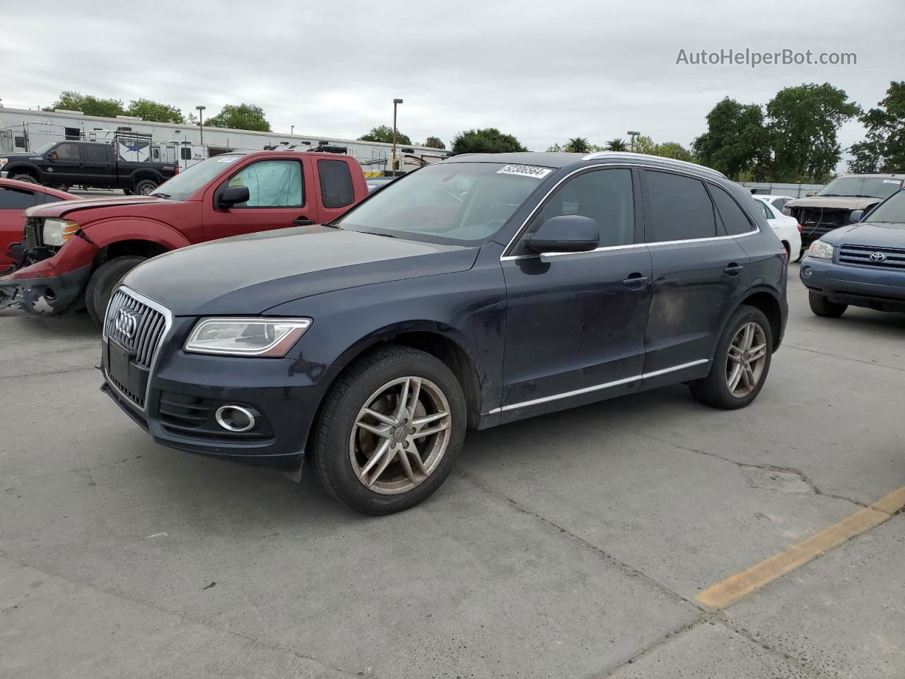 2014 Audi Q5 Premium Plus Charcoal vin: WA1LFAFP6EA053738