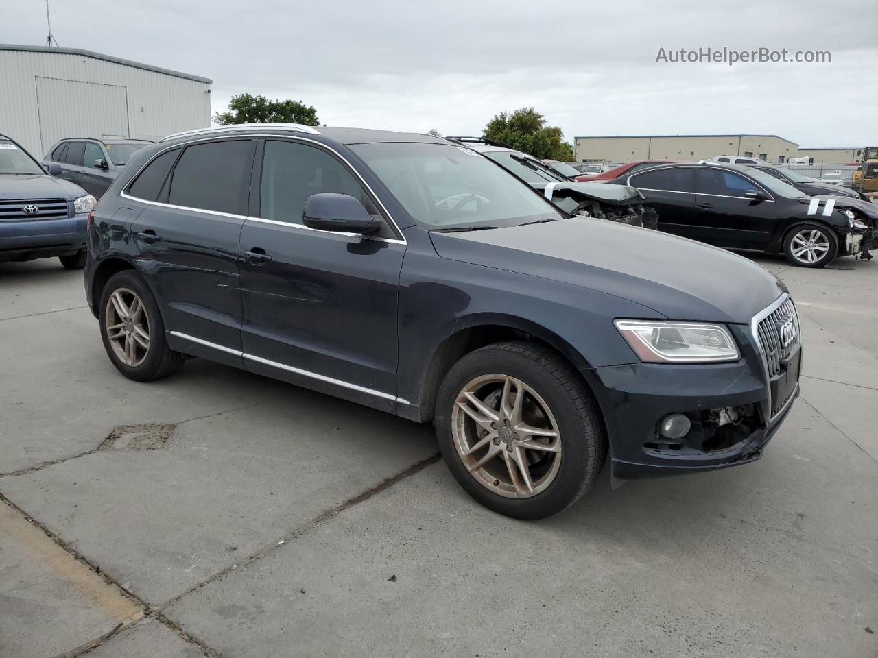 2014 Audi Q5 Premium Plus Charcoal vin: WA1LFAFP6EA053738