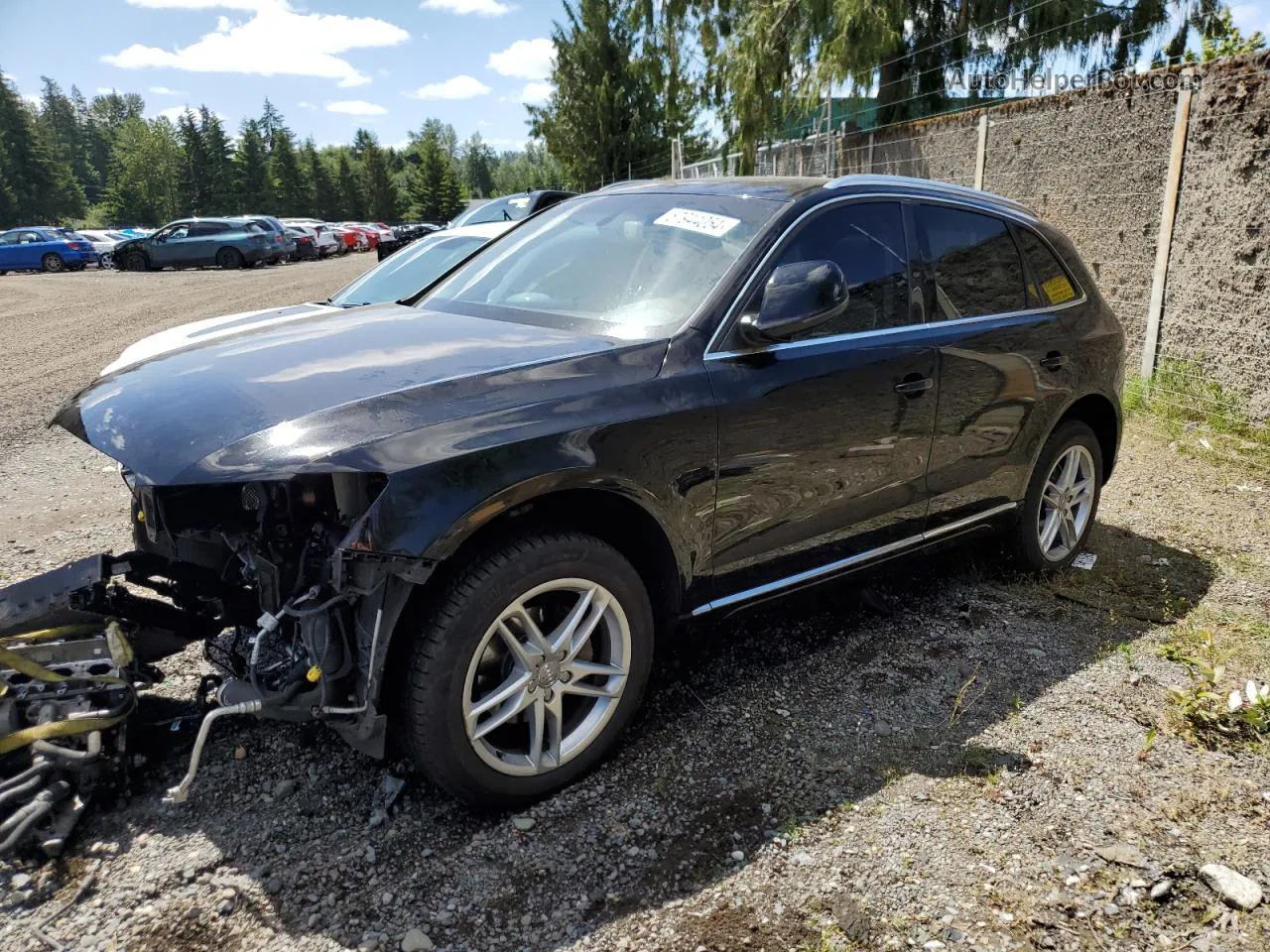 2014 Audi Q5 Premium Plus Black vin: WA1LFAFP6EA096752