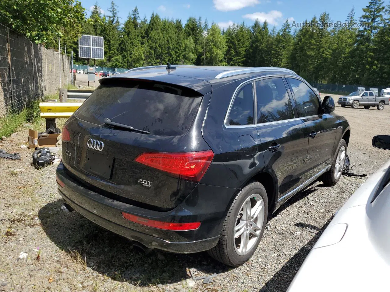 2014 Audi Q5 Premium Plus Black vin: WA1LFAFP6EA096752