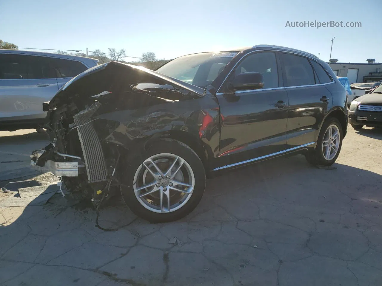 2014 Audi Q5 Premium Plus Black vin: WA1LFAFP6EA099201