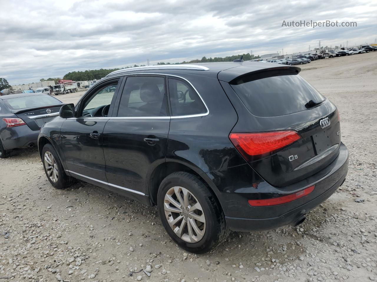 2014 Audi Q5 Premium Plus Черный vin: WA1LFAFP6EA104672