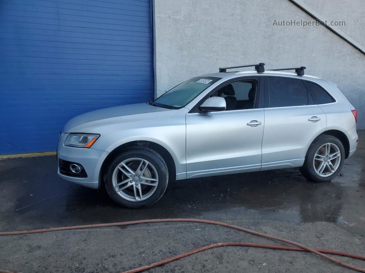 2014 Audi Q5 Premium Plus Silver vin: WA1LFAFP6EA114330