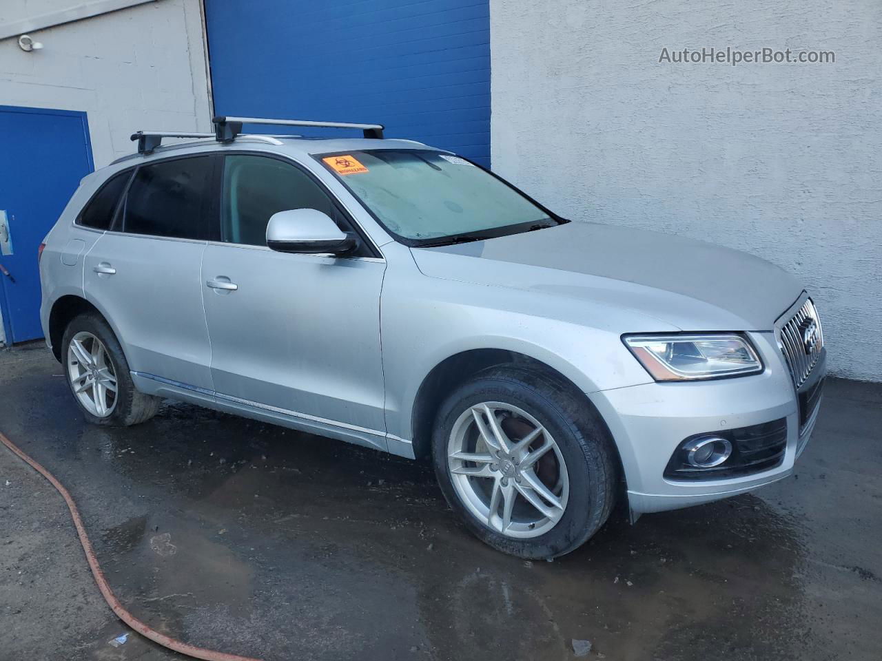 2014 Audi Q5 Premium Plus Silver vin: WA1LFAFP6EA114330