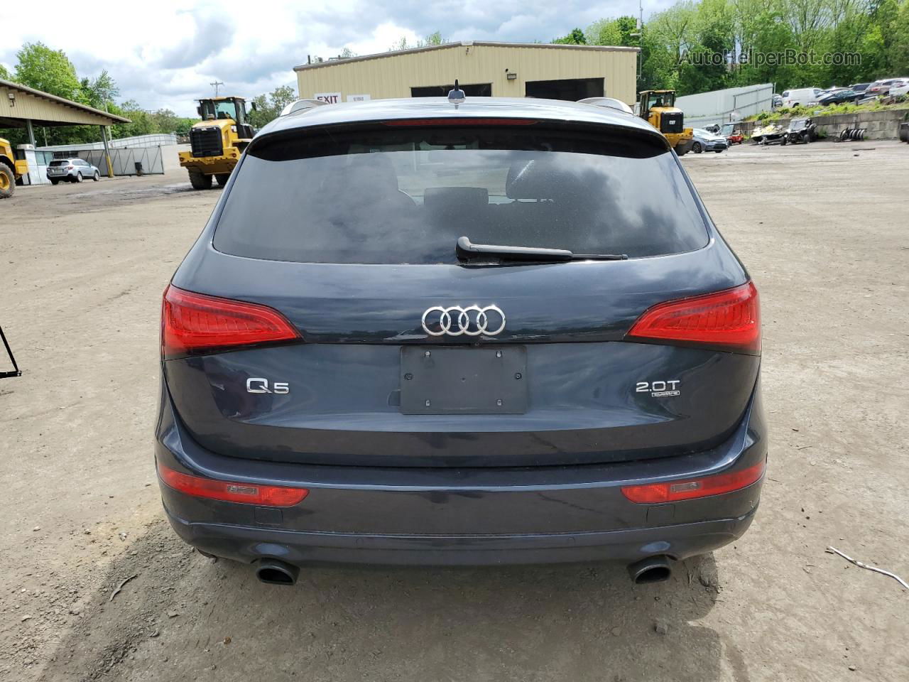 2014 Audi Q5 Premium Plus Blue vin: WA1LFAFP7EA002507