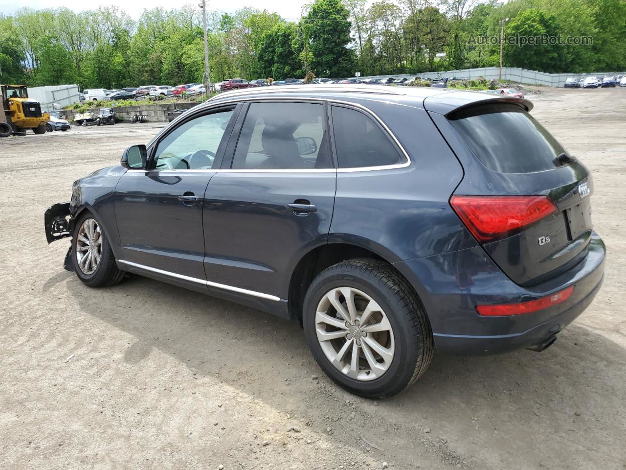 2014 Audi Q5 Premium Plus Blue vin: WA1LFAFP7EA002507