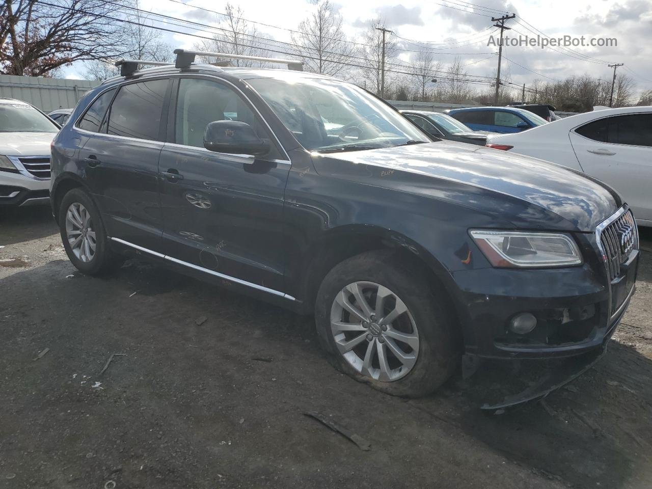 2014 Audi Q5 Premium Plus Угольный vin: WA1LFAFP7EA025673