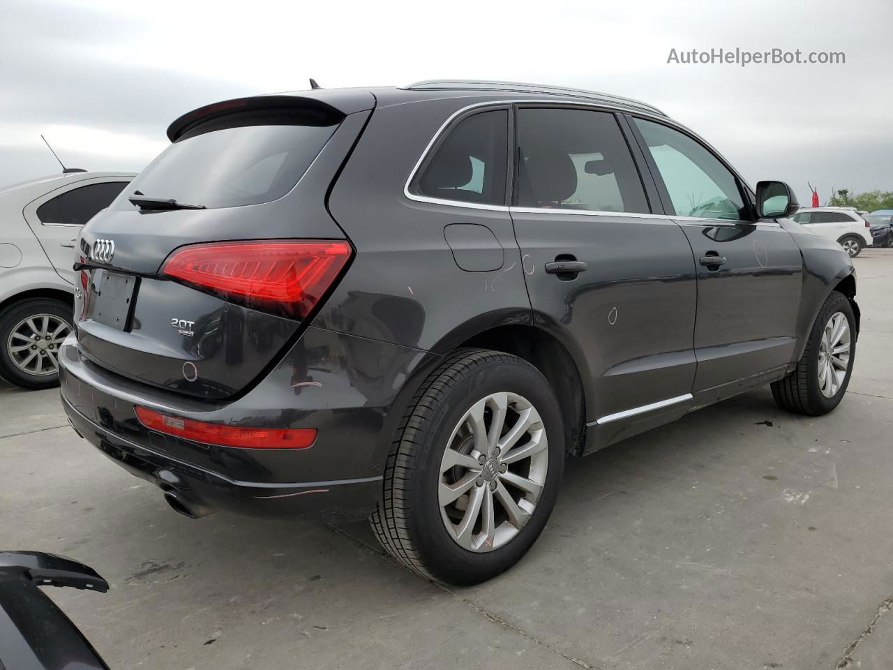 2014 Audi Q5 Premium Plus Gray vin: WA1LFAFP7EA044076