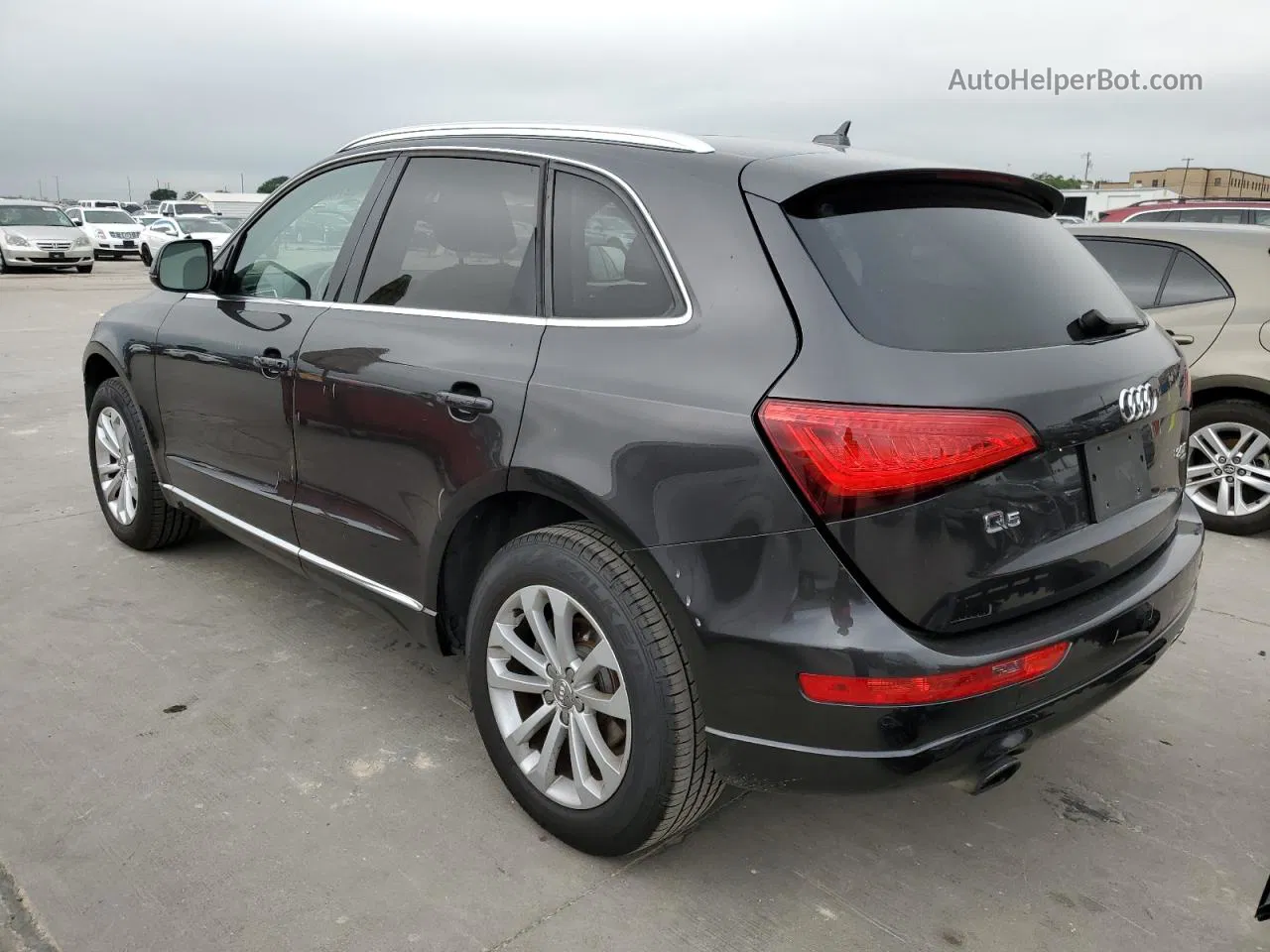 2014 Audi Q5 Premium Plus Gray vin: WA1LFAFP7EA044076