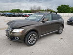 2014 Audi Q5 Premium Plus Brown vin: WA1LFAFP7EA055742