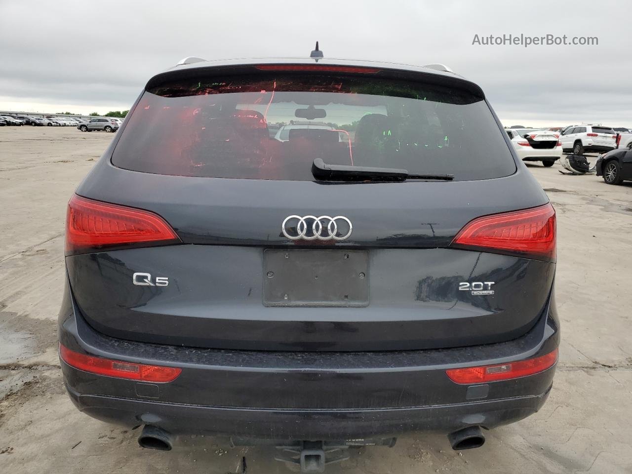 2014 Audi Q5 Premium Plus Синий vin: WA1LFAFP7EA055840