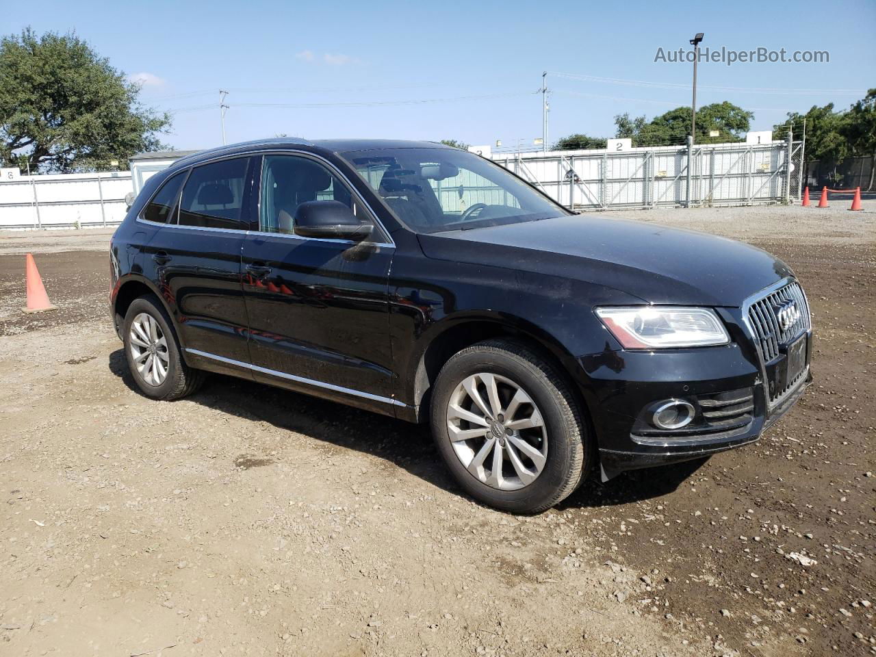 2014 Audi Q5 Premium Plus Black vin: WA1LFAFP7EA059452