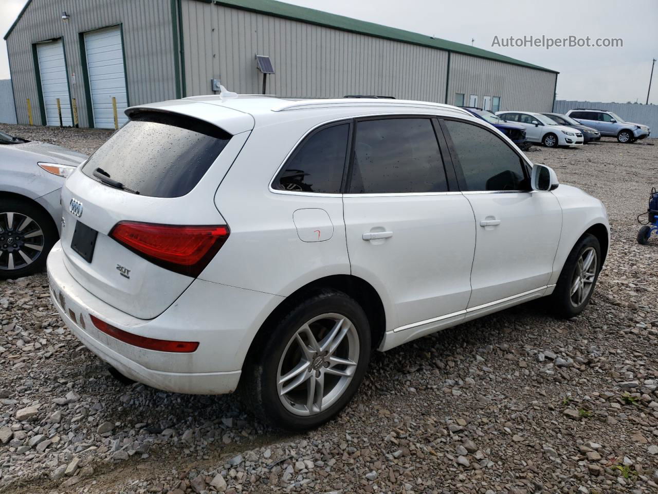 2014 Audi Q5 Premium Plus Белый vin: WA1LFAFP7EA075652