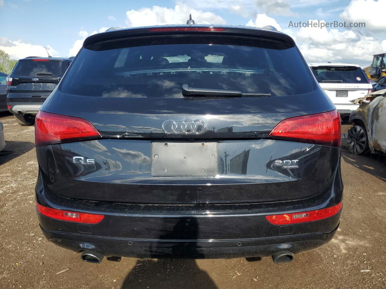 2014 Audi Q5 Premium Plus Черный vin: WA1LFAFP7EA097229