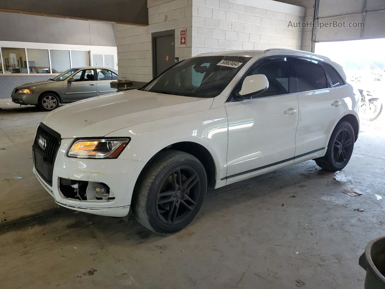 2014 Audi Q5 Premium Plus White vin: WA1LFAFP7EA104597