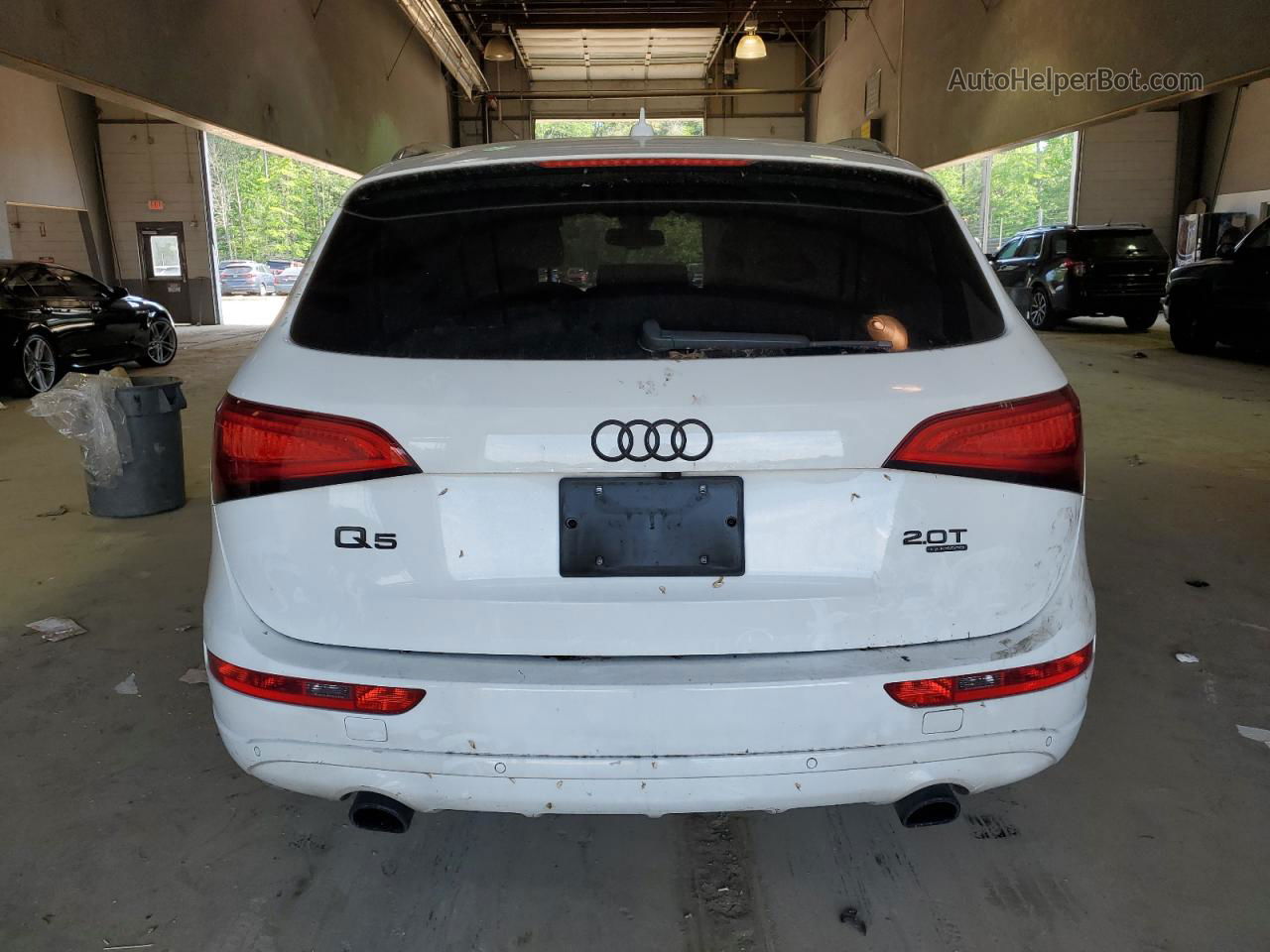 2014 Audi Q5 Premium Plus Белый vin: WA1LFAFP7EA104597