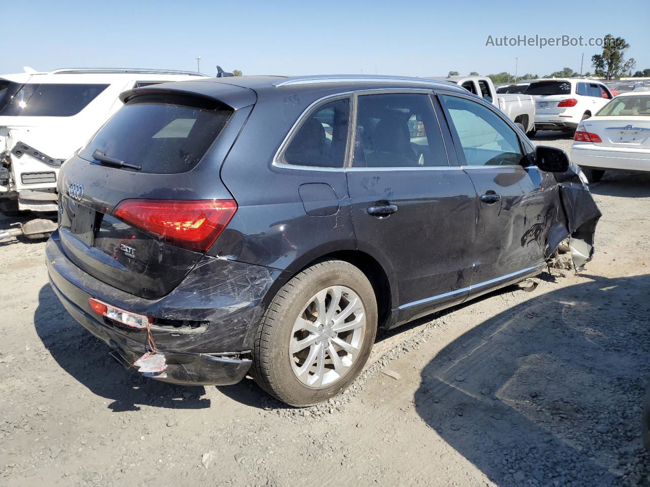 2014 Audi Q5 Premium Plus Угольный vin: WA1LFAFP7EA114093