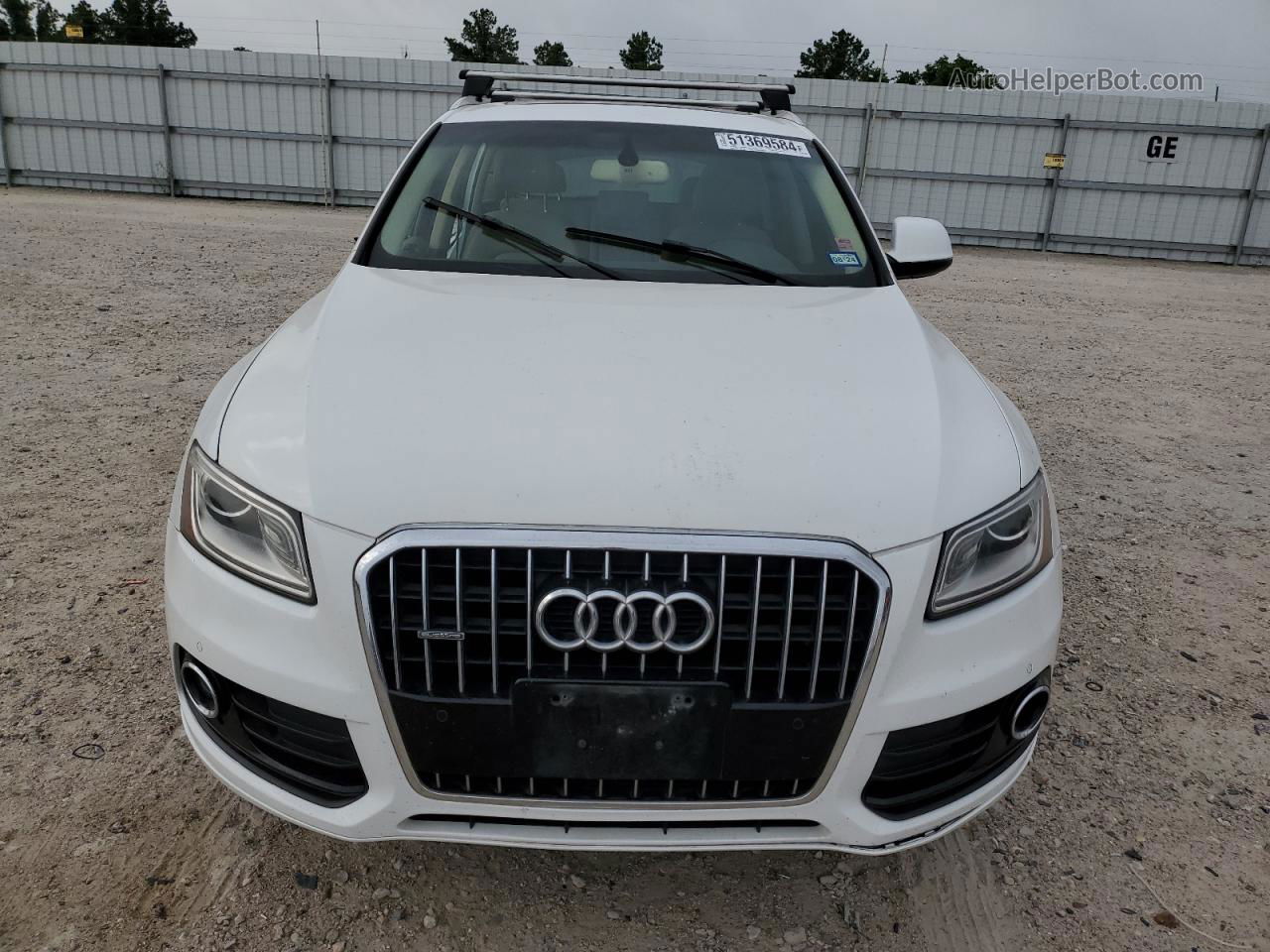 2014 Audi Q5 Premium Plus Белый vin: WA1LFAFP8EA024712