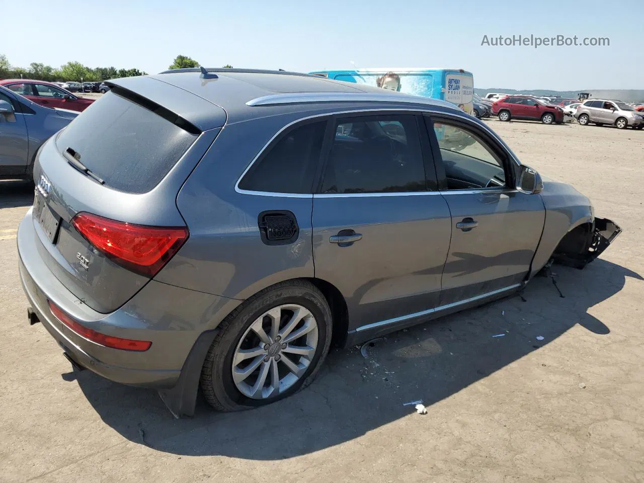 2014 Audi Q5 Premium Plus Charcoal vin: WA1LFAFP8EA034608