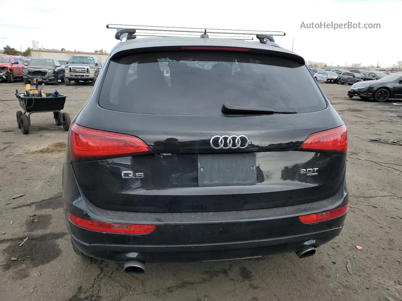 2014 Audi Q5 Premium Plus Черный vin: WA1LFAFP8EA042062