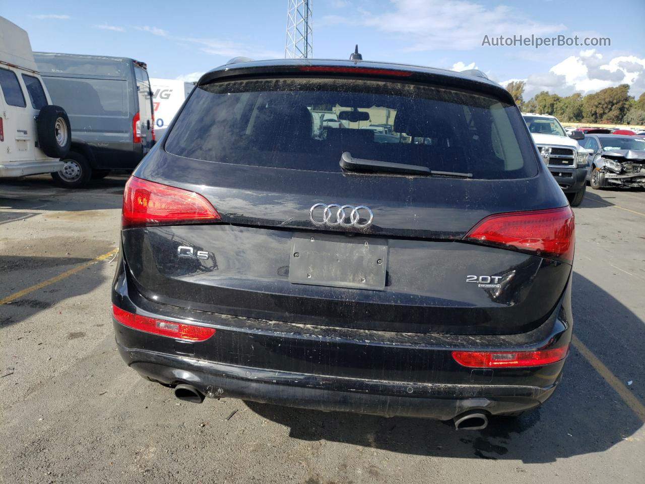 2014 Audi Q5 Premium Plus Черный vin: WA1LFAFP8EA056530