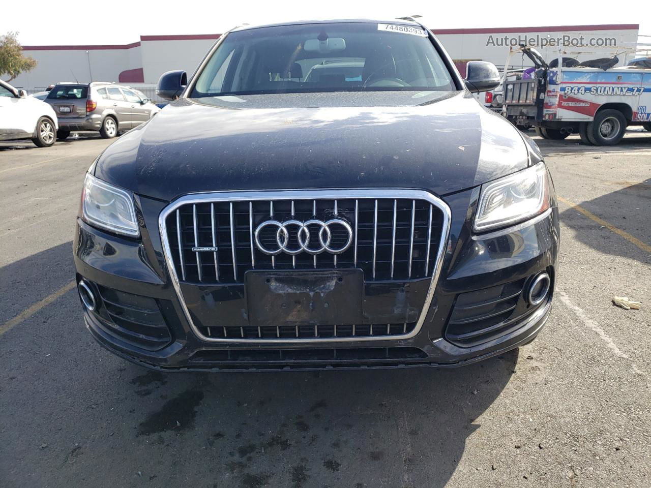 2014 Audi Q5 Premium Plus Черный vin: WA1LFAFP8EA056530