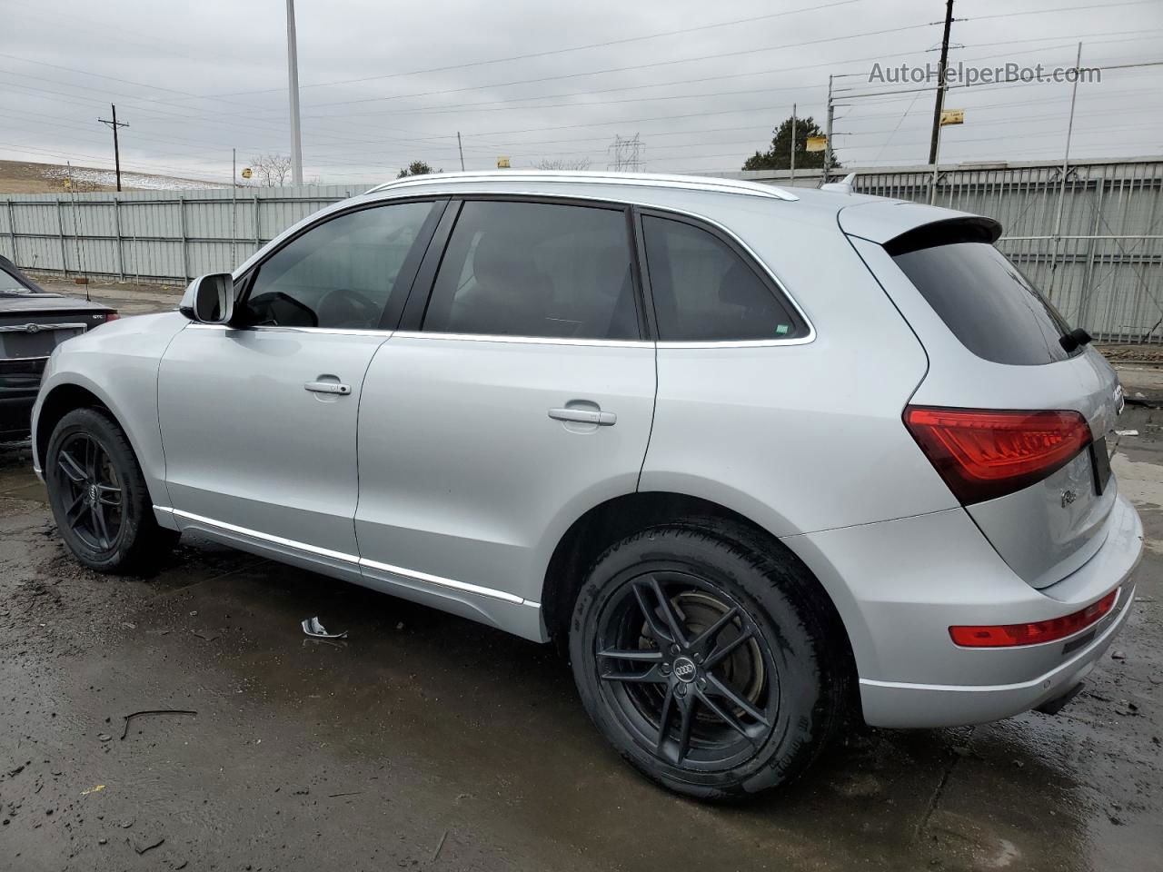 2014 Audi Q5 Premium Plus Silver vin: WA1LFAFP8EA059444