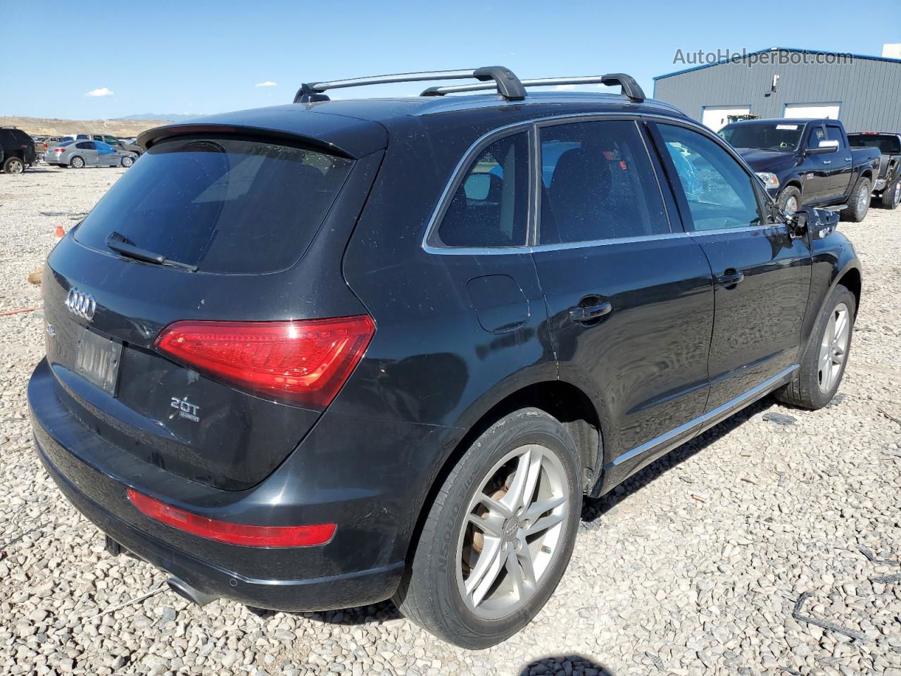 2014 Audi Q5 Premium Plus Черный vin: WA1LFAFP8EA082416