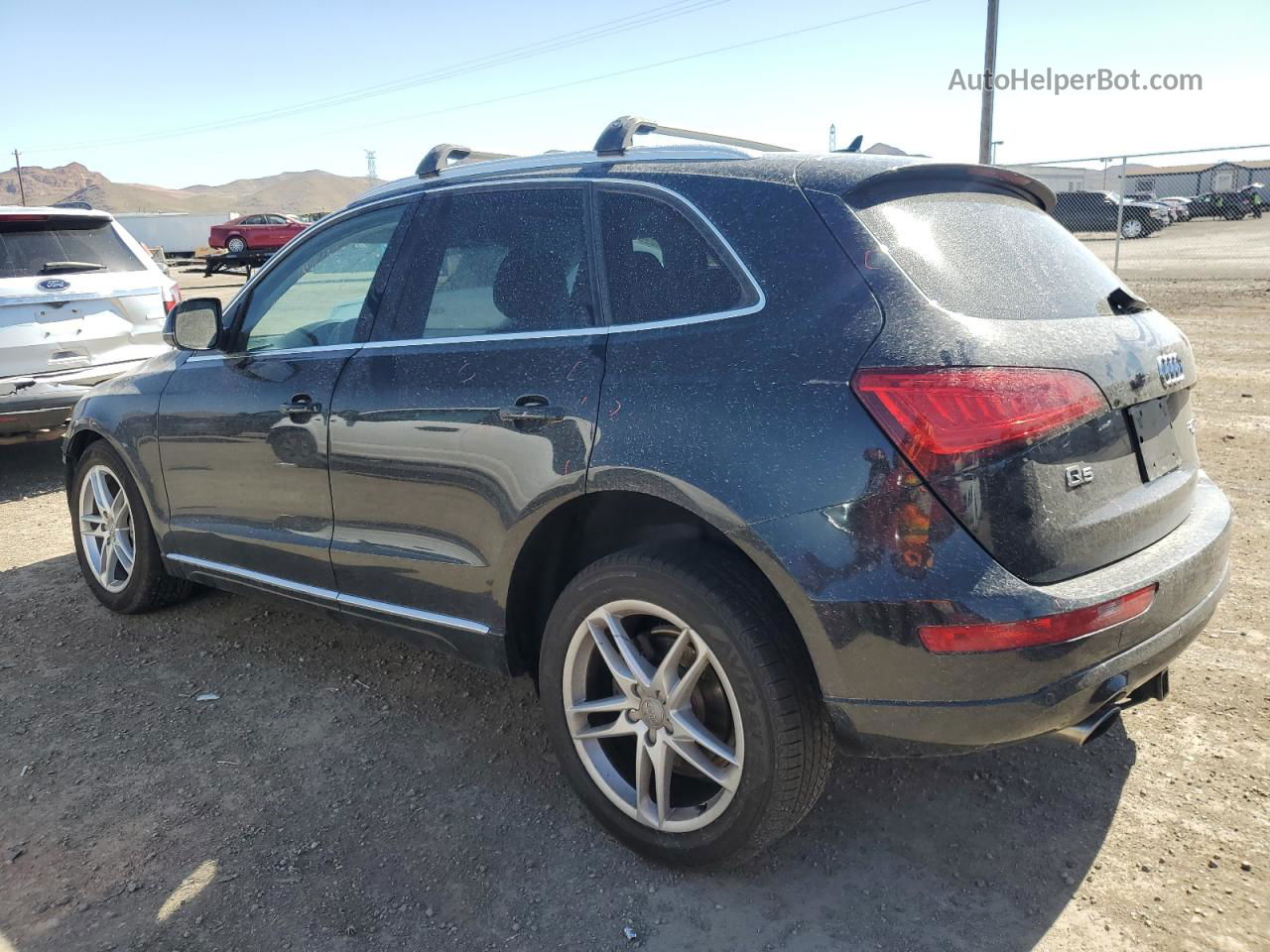 2014 Audi Q5 Premium Plus Black vin: WA1LFAFP8EA082416