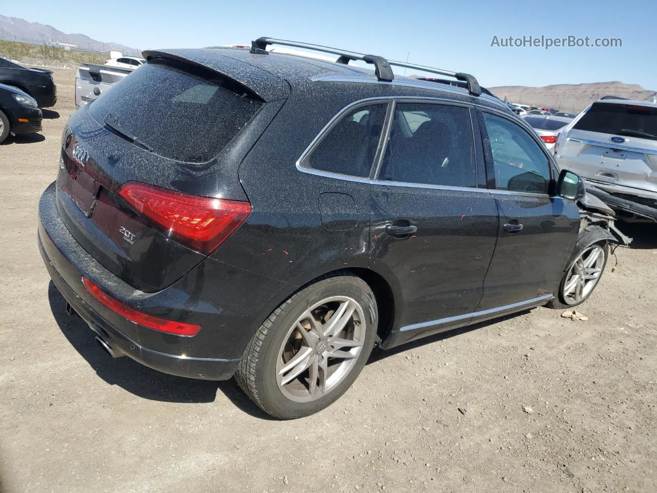 2014 Audi Q5 Premium Plus Black vin: WA1LFAFP8EA082416