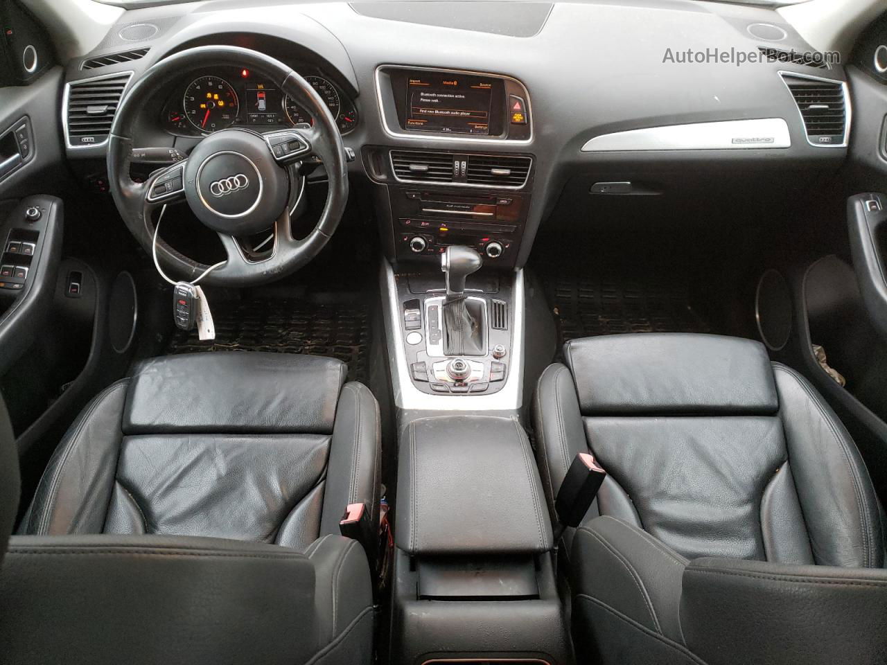 2014 Audi Q5 Premium Plus Черный vin: WA1LFAFP8EA105046