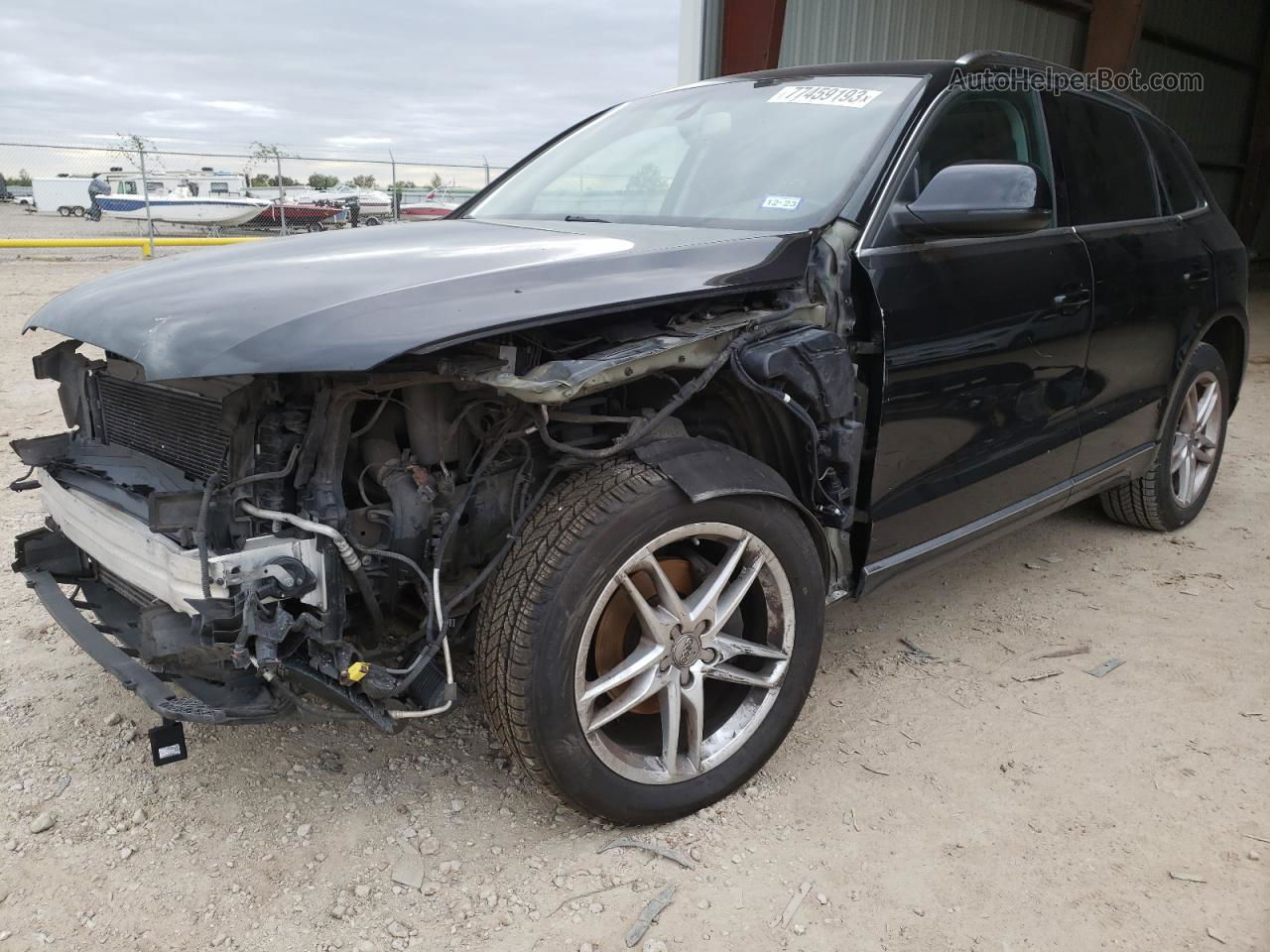 2014 Audi Q5 Premium Plus Black vin: WA1LFAFP8EA105046