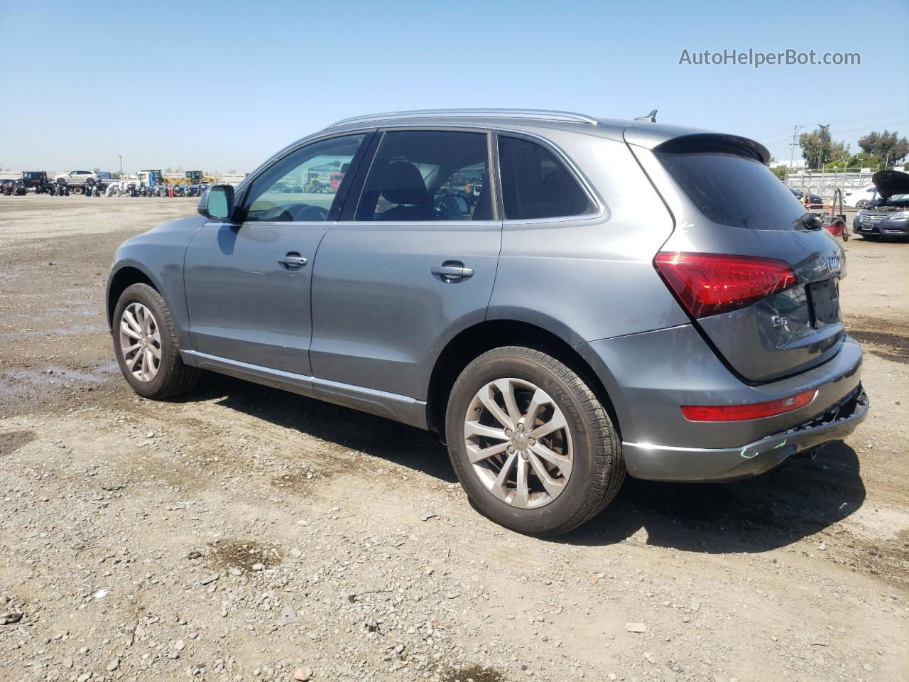 2014 Audi Q5 Premium Plus Серый vin: WA1LFAFP8EA130254