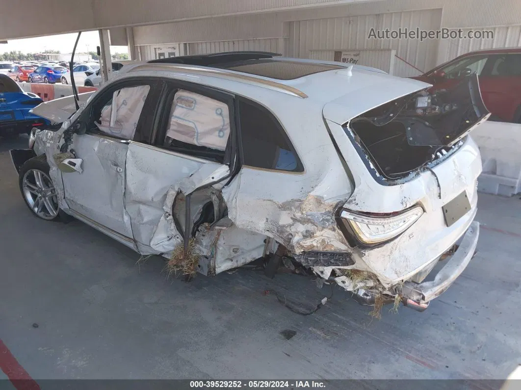 2014 Audi Q5 2.0t Premium White vin: WA1LFAFP9EA016750