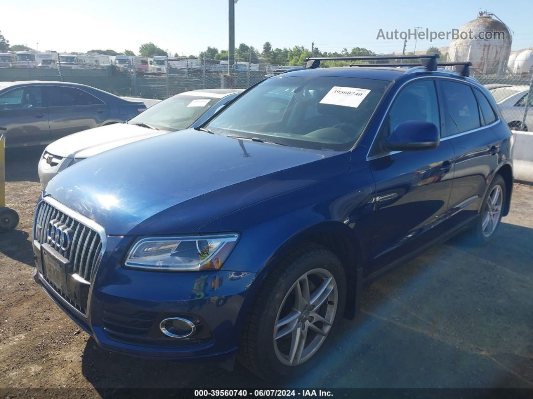 2014 Audi Q5 2.0t Premium Blue vin: WA1LFAFP9EA055466