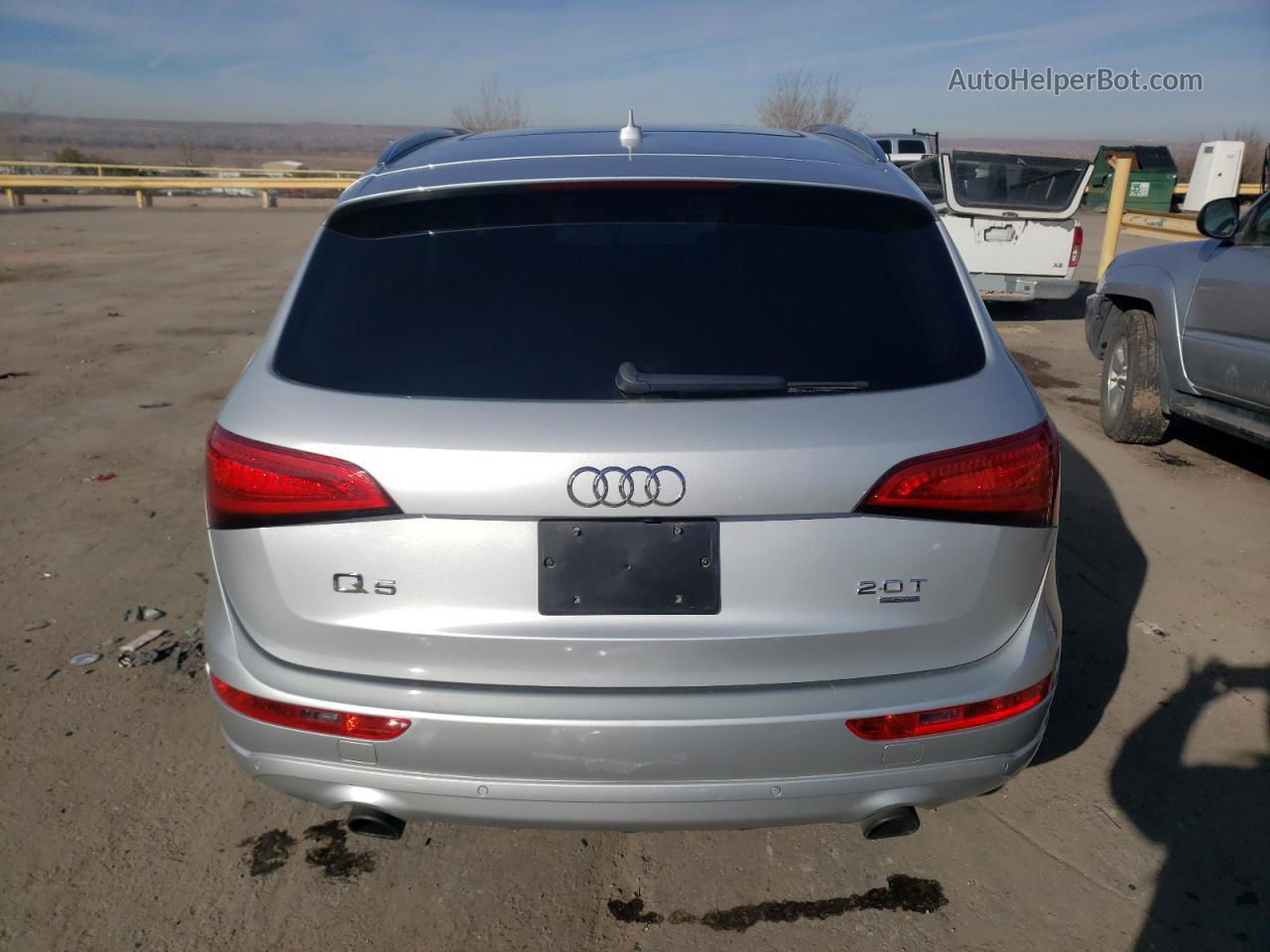 2014 Audi Q5 Premium Plus Silver vin: WA1LFAFP9EA057301