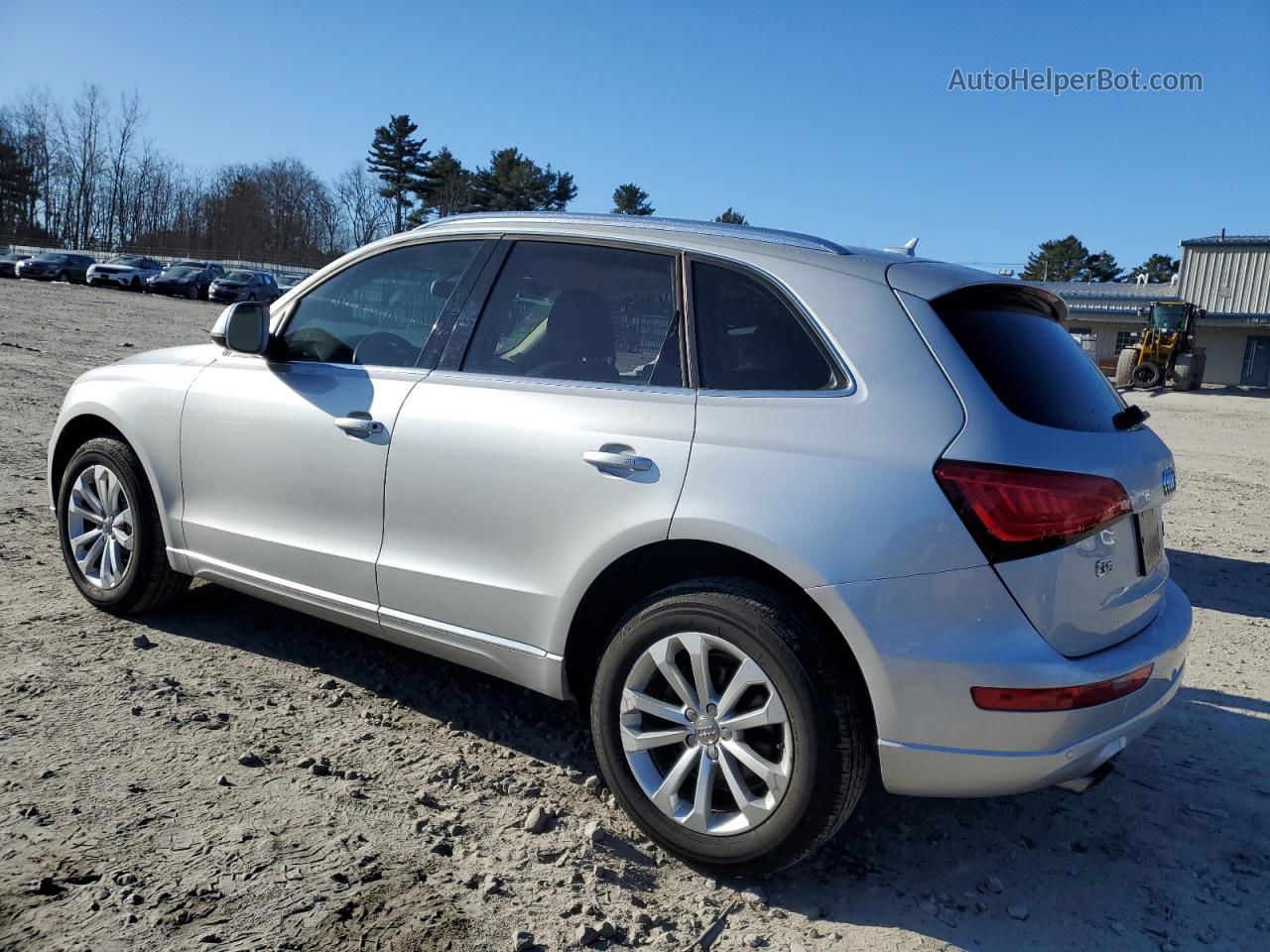 2014 Audi Q5 Premium Plus Silver vin: WA1LFAFP9EA060361