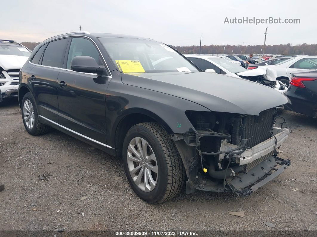 2014 Audi Q5 2.0t Premium Черный vin: WA1LFAFP9EA085230