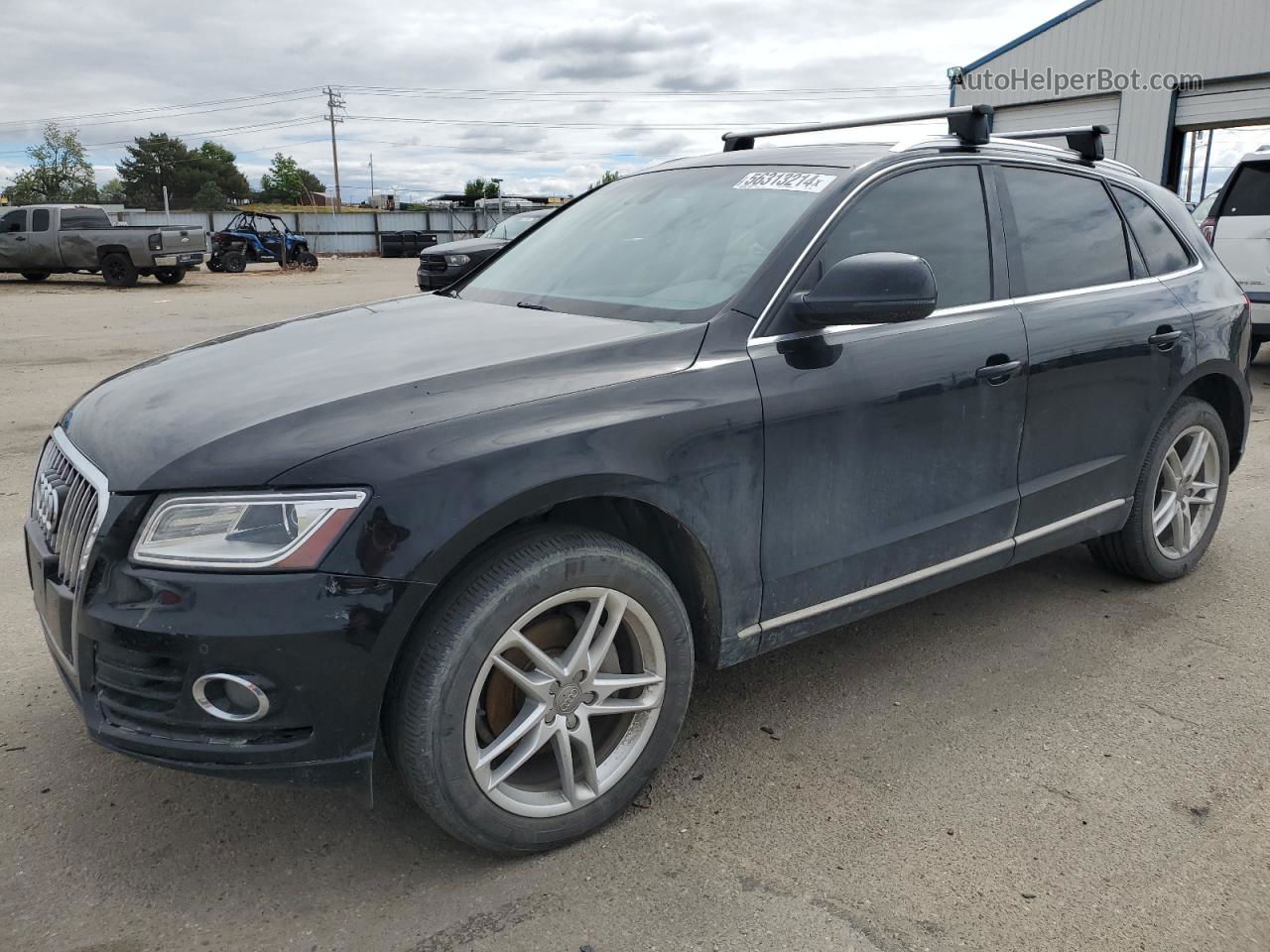 2014 Audi Q5 Premium Plus Black vin: WA1LFAFP9EA116590