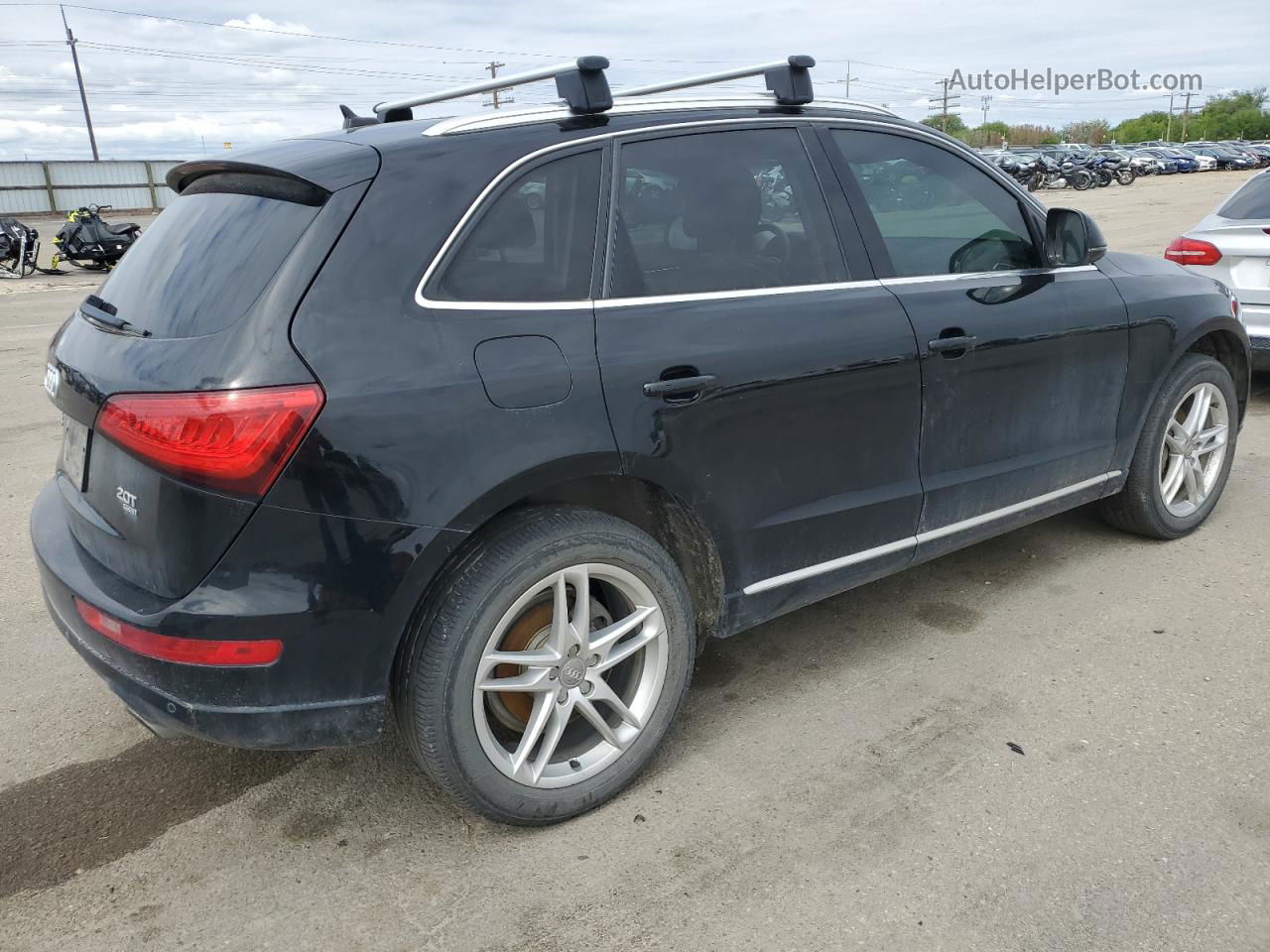 2014 Audi Q5 Premium Plus Black vin: WA1LFAFP9EA116590