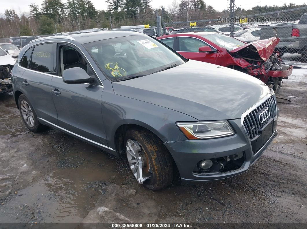 2014 Audi Q5 2.0t Premium Серый vin: WA1LFAFP9EA116637