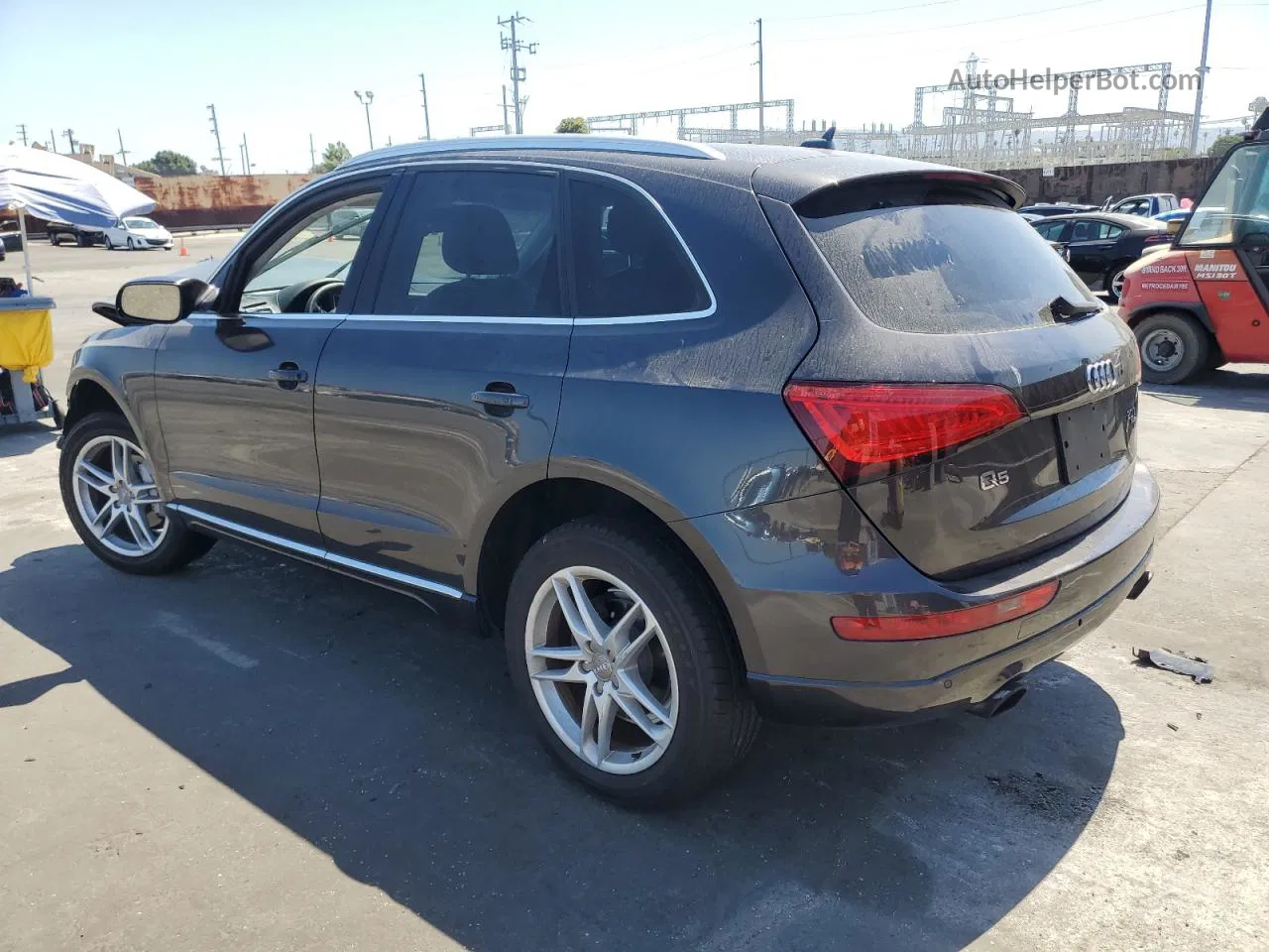 2014 Audi Q5 Premium Plus Gray vin: WA1LFAFPXEA057324