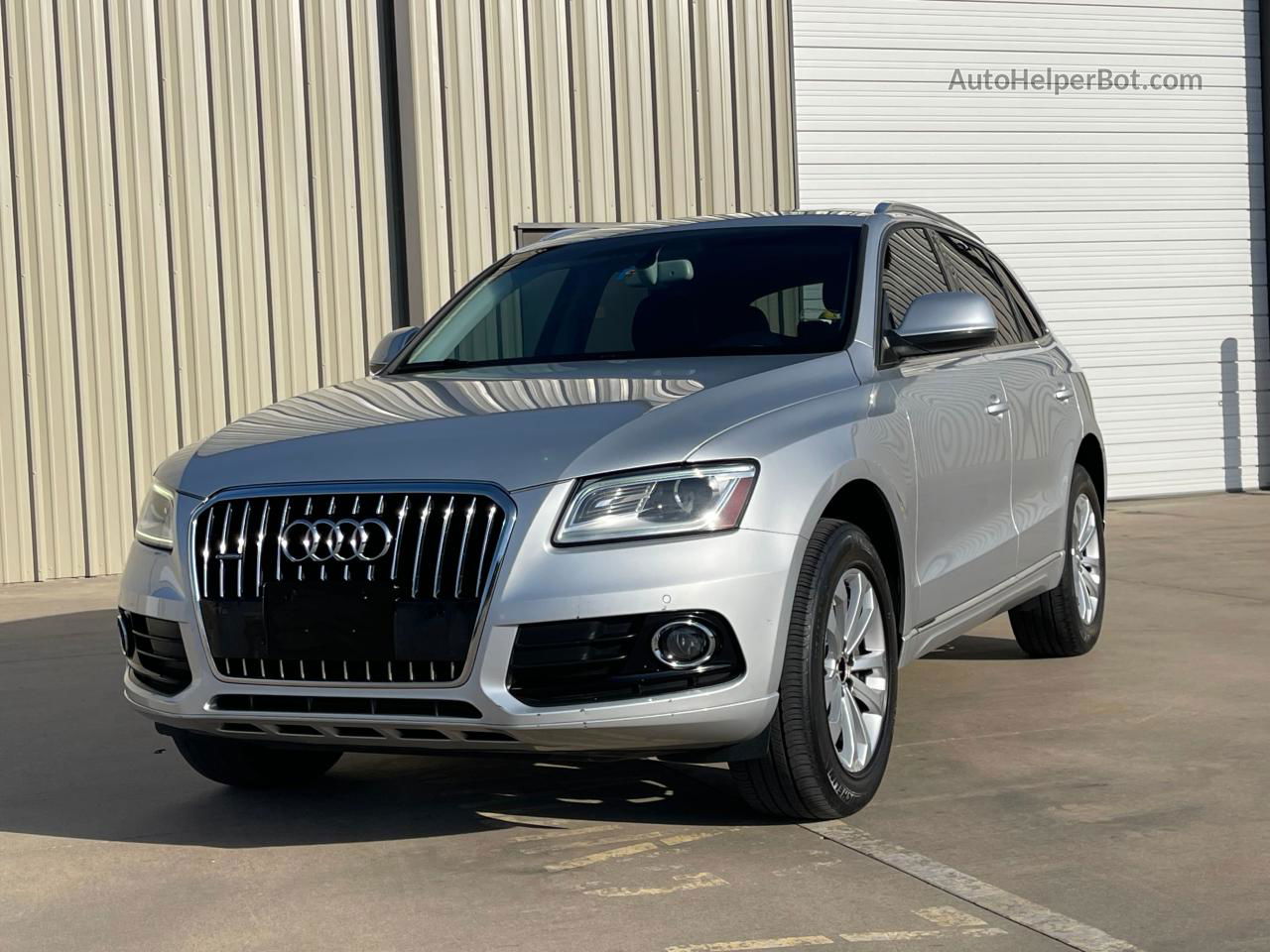 2014 Audi Q5 Premium Plus Silver vin: WA1LFAFPXEA058201