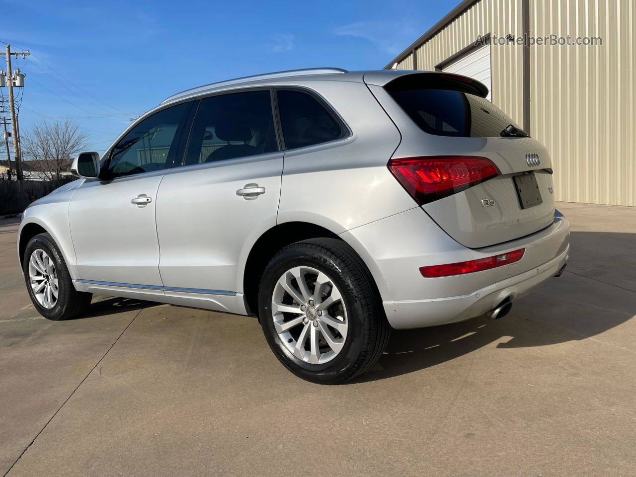 2014 Audi Q5 Premium Plus Silver vin: WA1LFAFPXEA058201